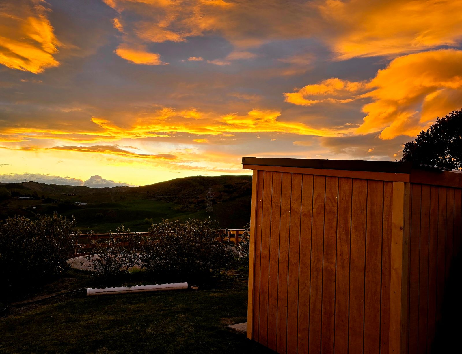 2.4m Wood Shed