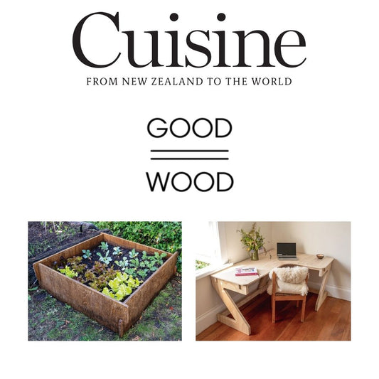 Good Wood Features in Cuisine Magazine