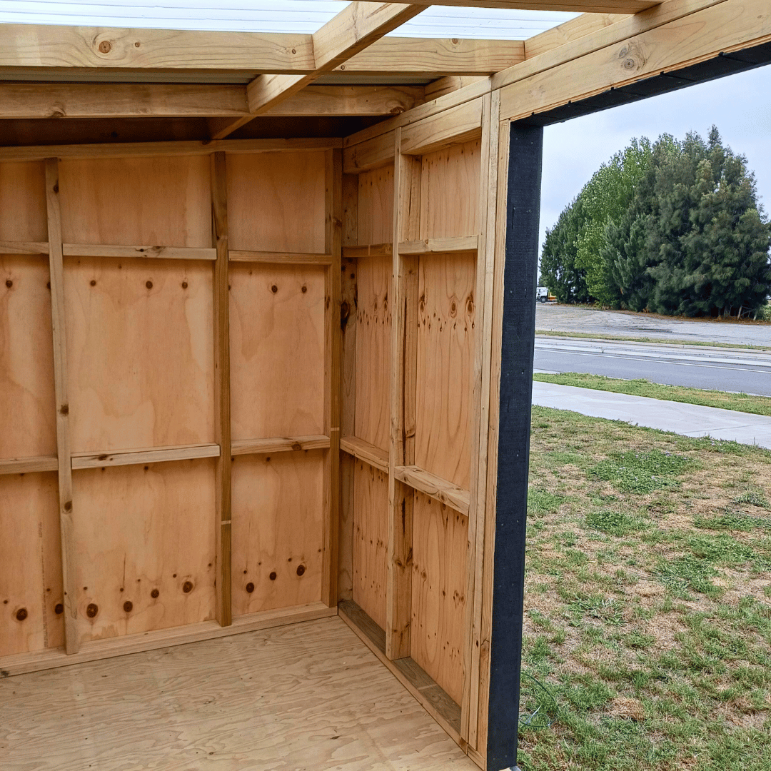 2.4m Wood Shed