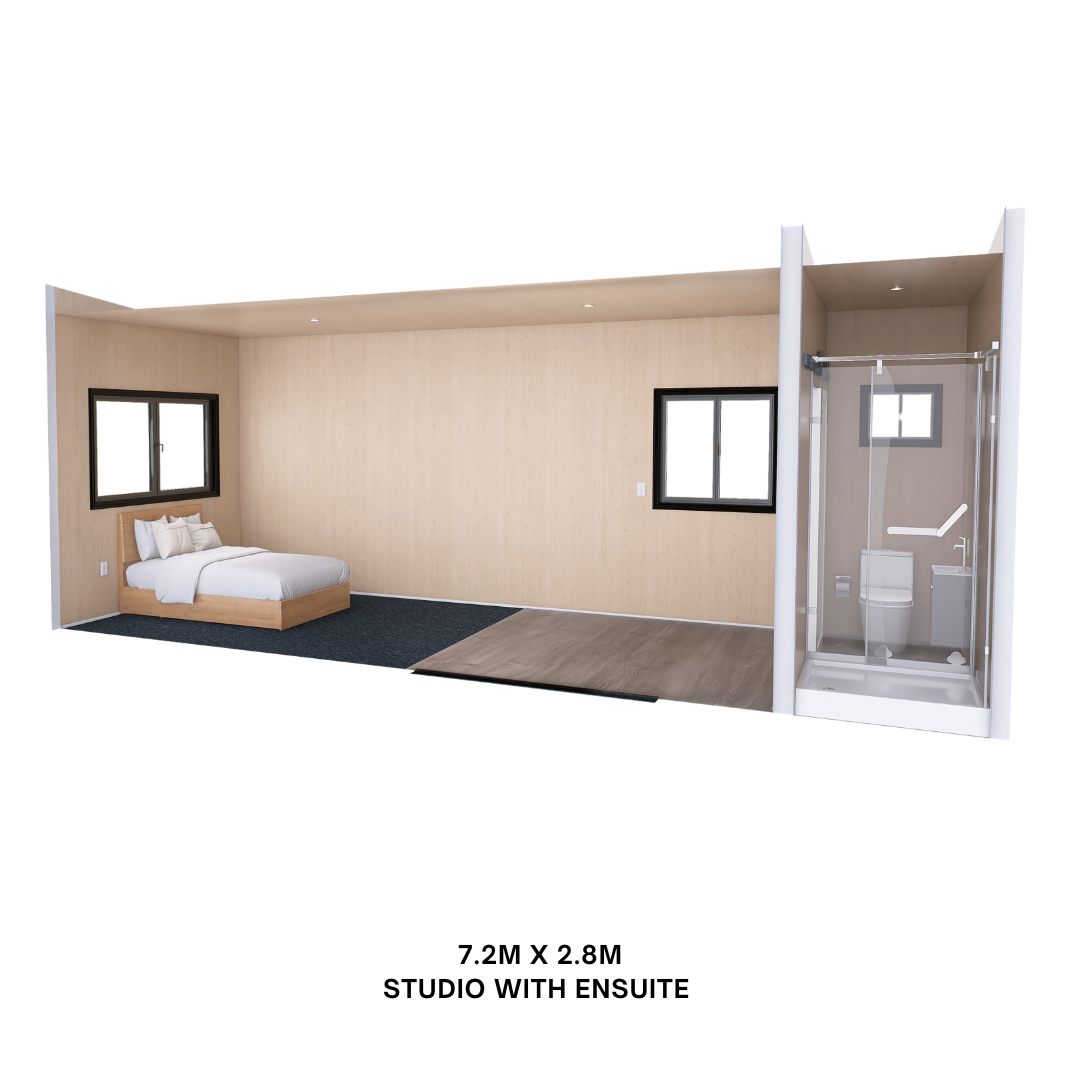 7.2m Studio with Ensuite